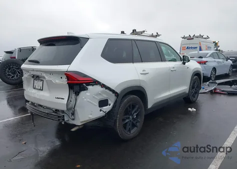 2025 Toyota Grand Highlander Hybrid Limited from USA, damaged, VIN 5TDACAB52SS031454